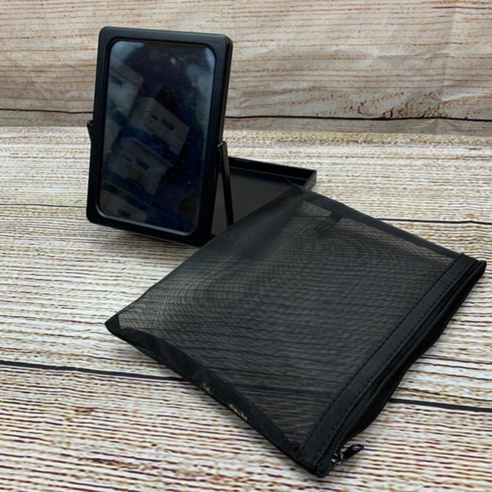 Mary Kay Travel‎ Mirror with Stand and Mesh Bag - Portable Makeup Mirror